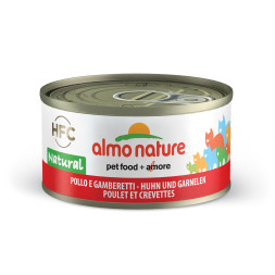 Almo Nature Legend Adult Cat Chicken&amp;Shrimps консервы с курицей и креветками в бульоне для взрослых кошек - 70 гр. х 24 шт.