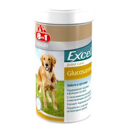 8in1 Excel Глюкозамин для собак - 110 таб.