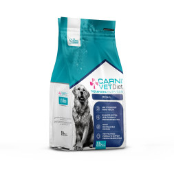 CARNI Vet Diet Dog Renal диетический сухой корм для собак при хронической почечной недостаточности - 2,5 кг