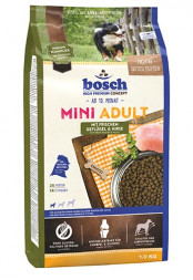 Bosch Mini Adult Птица и просо сухой корм для собак 1 кг