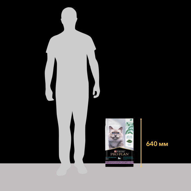Pro Plan Adult Nature Elements Delicate Digestion сухой корм для взрослых кошек с чувствительным пищеварением, с индейкой - 7 кг