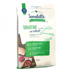 Sanabelle Sensitive сухой корм для кошек с чувствительным пищеварением с птицей - 10 кг