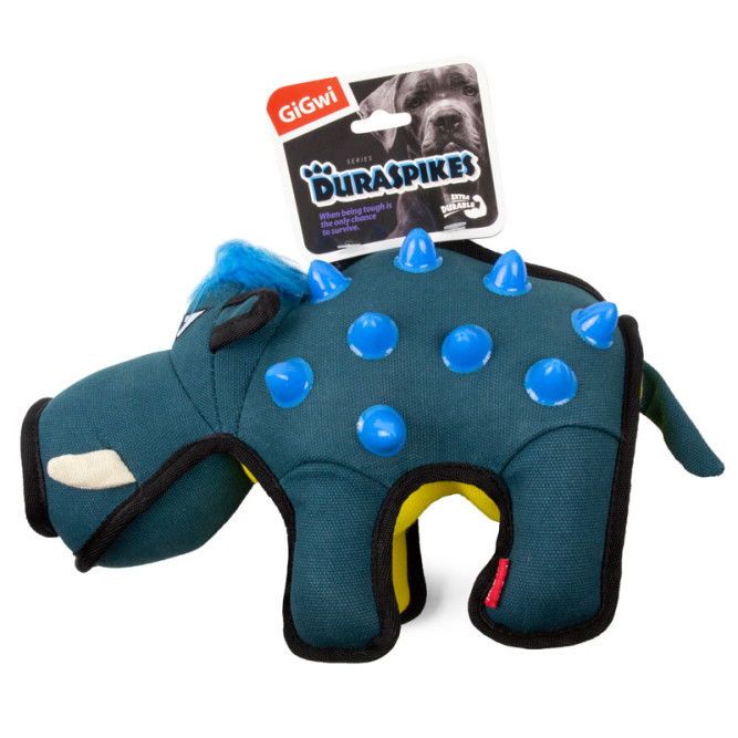 GiGwi DURASPIKES игрушка для собак Кабан, 33 см