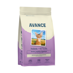 Avance Sterilized сухой корм для взрослых стерилизованных кошек с ягненком, индейкой и бурым рисом - 400 г