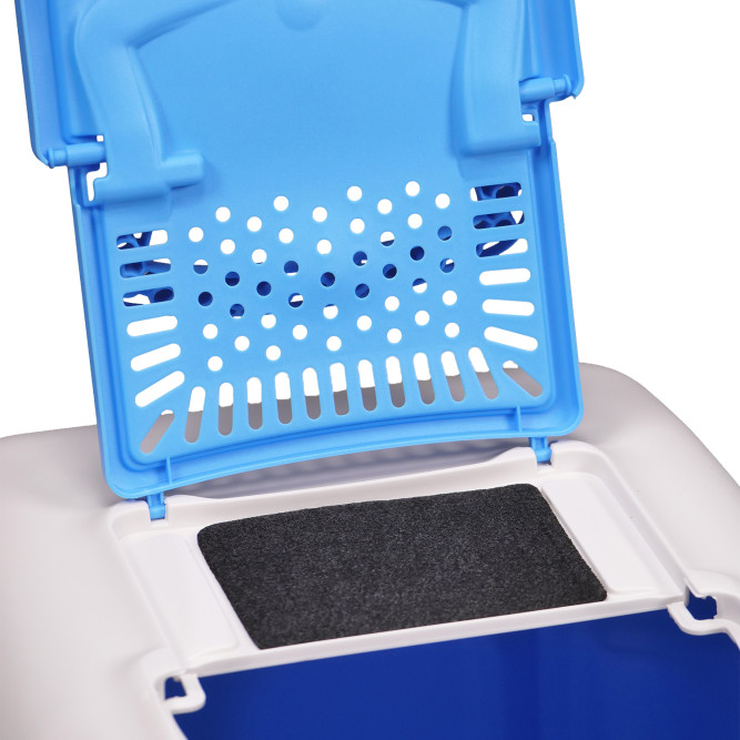 MPS био-туалет NETTA 54х39х40h см с совком голубого цвета