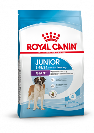 Royal Canin Giant Junior сухой корм для молодых собак гигантских пород с курицей - 15 кг