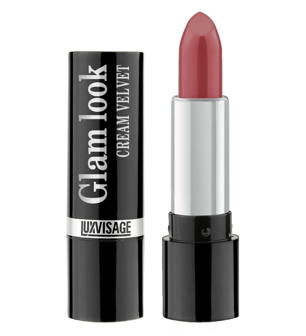 LUXVISAGE губная помада GLAM LOOK Cream Velvet, тон 316 Ягодное парфе