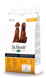 Schesir Dog Adult Medium сухой корм для собак средних пород с курицей - 12 кг