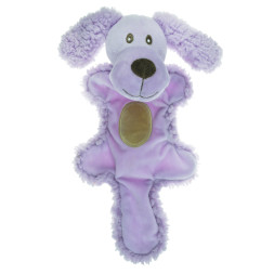 AROMADOG игрушка для собак Собачка с хвостом, 25 см, сиреневая