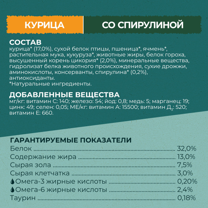 Purina One Природа Здоровья сухой корм для взрослых кошек с курицей - 680 г