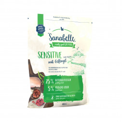 Sanabelle Sensitive сухой корм для кошек с чувствительным пищеварением с птицей - 400 г
