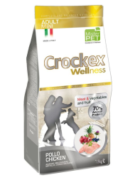 CROCKEX Wellness сухой корм для взрослых собак мелких пород с курицей и рисом - 7,5 кг
