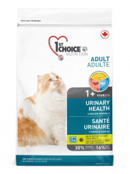 1st Choice Urinary сухой корм для взрослых кошек при МКБ с курицей - 340 г