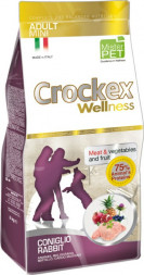 CROCKEX Wellness сухой корм для взрослых собак мелких пород с кроликом и рисом -  2 кг