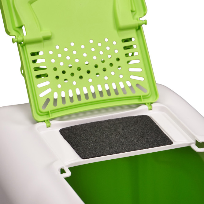 MPS био-туалет NETTA 54х39х40h см с совком салатового цвета