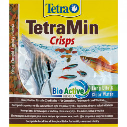 Tetra Pro Color Crisps корм в виде чипсов для улучшения окраса всех декоративных рыб - 12 г (саше)
