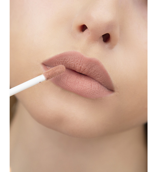 LUXVISAGE блеск для губ PIN UP Ultra Matt, тон 20 Pink sand