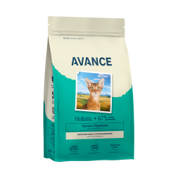 Avance Sterilized сухой корм для взрослых стерилизованных кошек с кроликом и бурым рисом - 400 г
