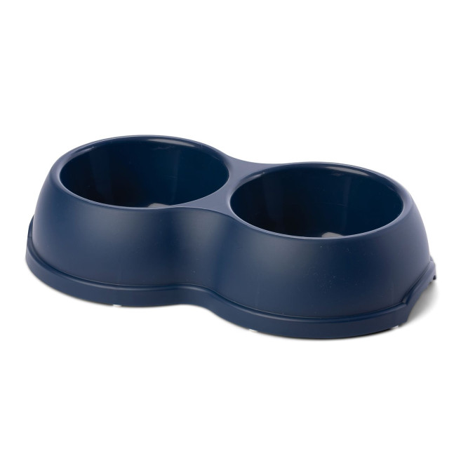 My Pets Solutions ENJOY 7 миска для животных двойная, 2x0,25 л, темно-синяя