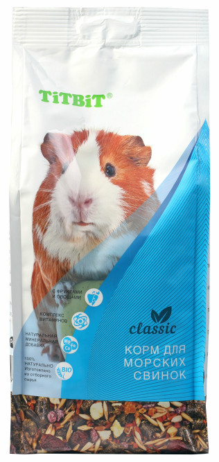 TiTBiT Classic корм для морских свинок - 500 г