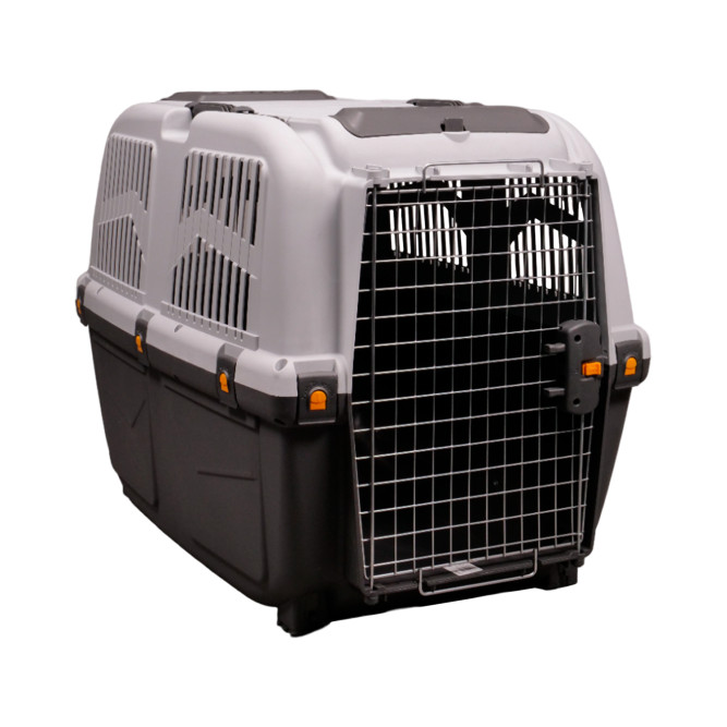 MPS переноска SKUDO 6 92х63х70h см с металлической дверцей с замком серая