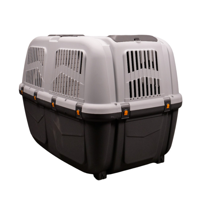 MPS переноска SKUDO 6 92х63х70h см с металлической дверцей с замком серая