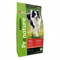 Pronature Original сухой корм для взрослых собак всех пород с ягненком с крупными гранулами - 18 кг