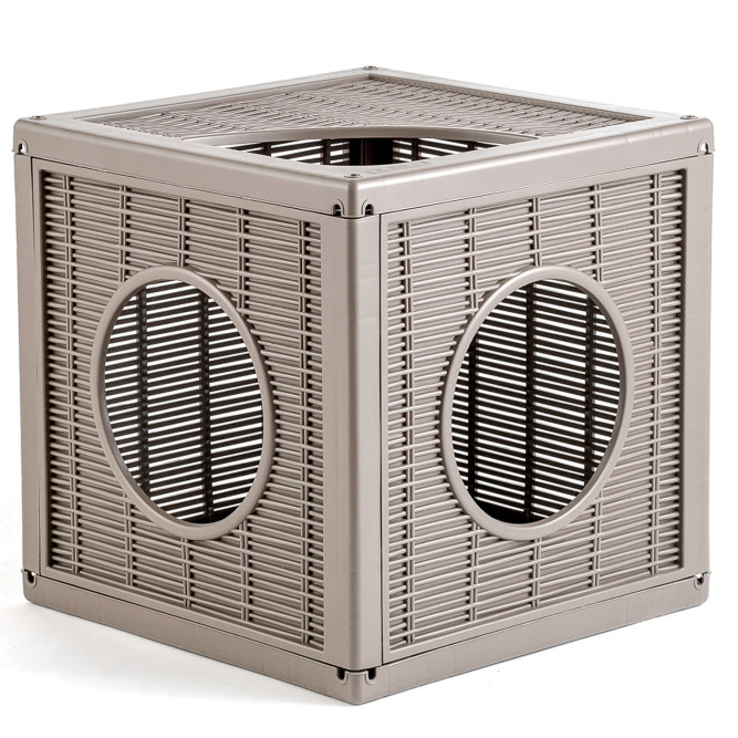 BAMA PET QUBLO домик для кошек, 35x35x35 см, бежевый