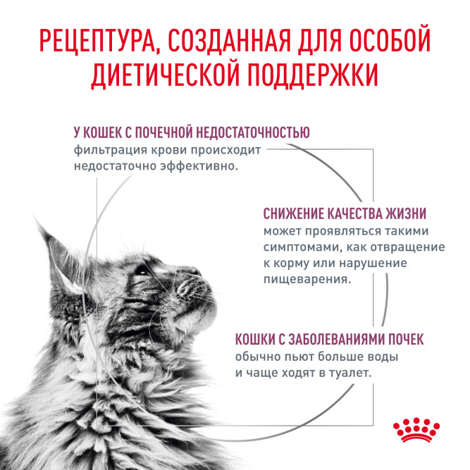 Royal Canin Renal RF23 Feline сухой корм для кошек при хронической почечной недостаточности - 4 кг