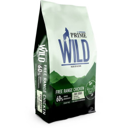 Prime Wild GF Free Range сухой корм для щенков и собак всех пород с курицей - 2 кг