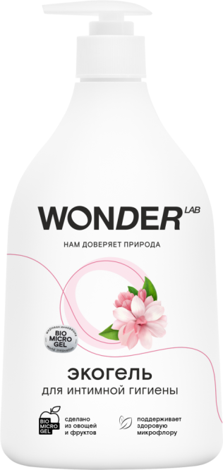 WONDER LAB экогель для интимной гигиены - 540 мл