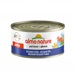 Almo Nature Legend Adult Cat Oceanic Fish консервированный корм с цельными кусочками океанической рыбы в бульоне для взрослых кошек - 70 гр. х 24 шт.