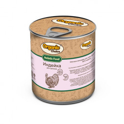 Organic Сhoice влажный корм для щенков 100% индейка в консервах - 340 г х 12 шт