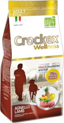 CROCKEX Wellness сухой корм для взрослых собак мелких пород с ягненком с рисом - 2 кг