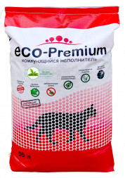 ECO Premium Зеленый чай наполнитель древесный 20,2 кг / 55 л