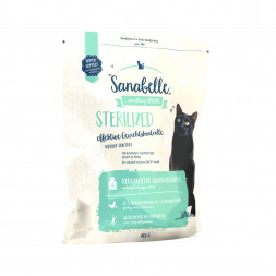 Sanabelle Sterilized сухой корм для стерилизованных кошек с птицей - 400 г