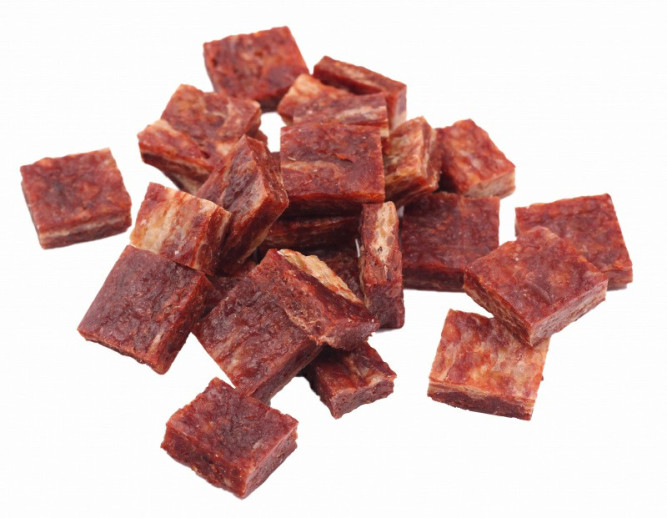 TiTBiT "Золотая коллекция" лакомство для собак кубики мраморные из говядины - 80 г