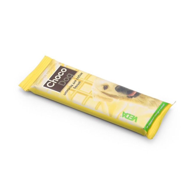 Veda Choco Dog лакомство для собак шоколад белый - 45 г