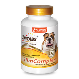 Unitabs SlimComplex витамины с Q10 для собак - 100 табл.