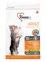 Бридер 1st Choice Adult Toy &amp; Small Breeds сухой корм для взрослых собак миниатюрных и мелких пород с курицей - 20 кг