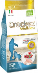 CROCKEX Wellness сухой корм для взрослых собак мелких пород с рыбой и рисом - 2 кг