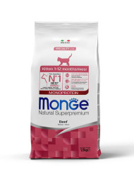Monge Cat Speciality Line Monoprotein сухой корм для котят и беременных кошек с говядиной - 1,5 кг