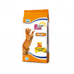 Farmina Fun Cat Meat сухой корм для взрослых кошек с мясом - 20 кг