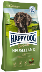 Happy Dog Supreme Sensible Neuseeland сухой корм для взрослых собак с чувствительным пищеварением и аллергией с ягненком и рисом - 2,8 кг