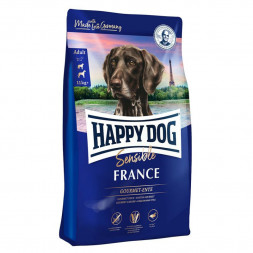 Happy Dog Supreme Sensible France сухой монобелковый беззерновой корм для собак средних и крупных пород с уткой и картофелем - 2,8 кг