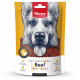 Лакомство Wanpy Dog для собак соломка из вяленой говядины 100 г