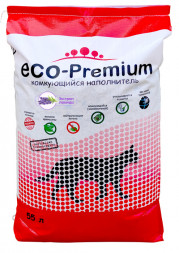ECO Premium Лаванда наполнитель древесный 20,2 кг / 55 л