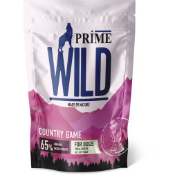 Prime Wild GF Country Game сухой корм для щенков и собак мелких пород с уткой и олениной - 500 г