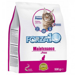 Forza10 Maintenance сухой корм для взрослых кошек на основе рыбы - 500 г