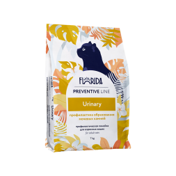 Florida Preventive Line Urinary сухой диетический корм для взрослых кошек при мочекаменной болезни - 7 кг